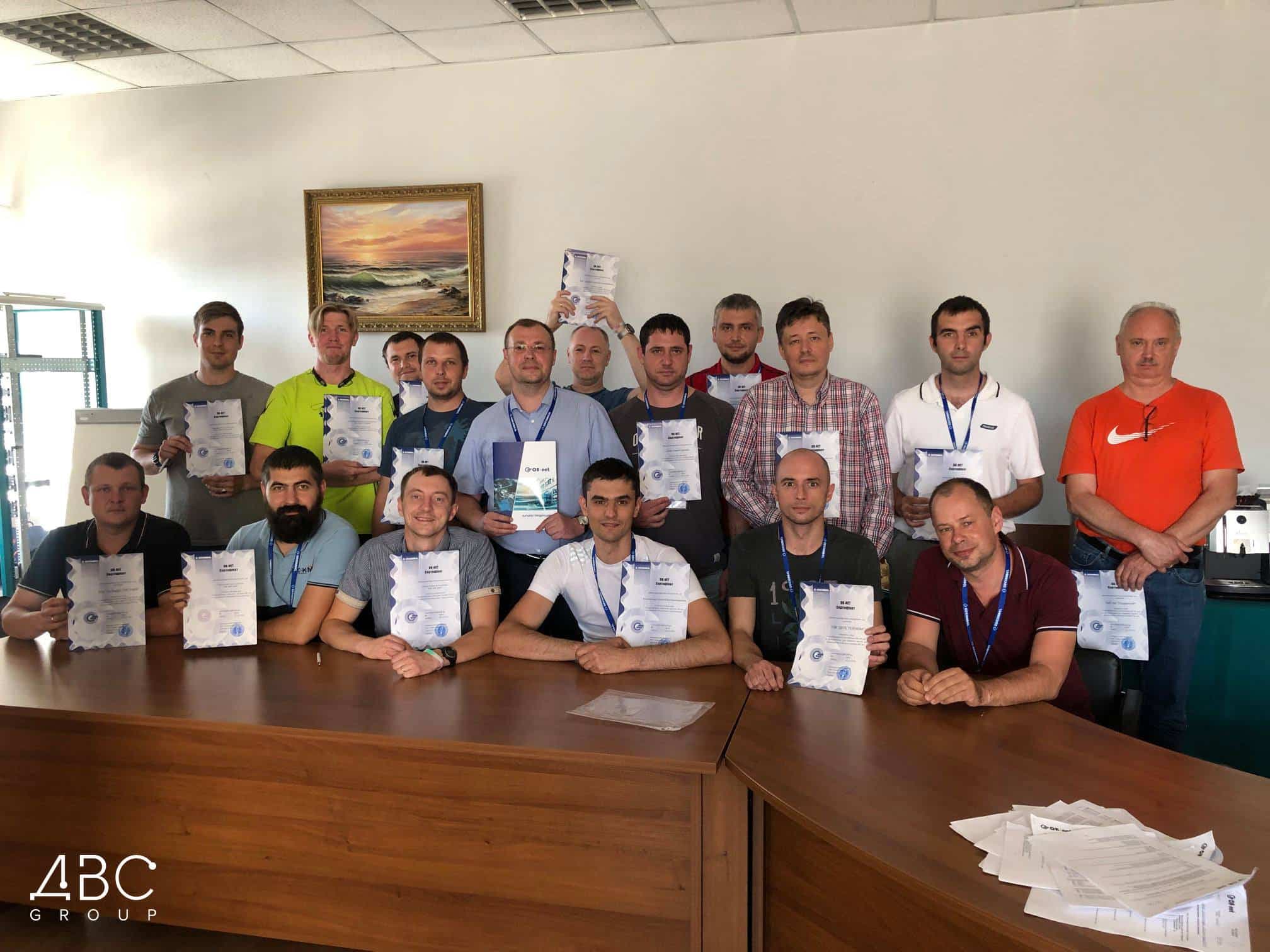 Зображення для статті: ДВС-КОМ отримав статус сертифікованого інстяллятора СКС Одескабель (OK-net)